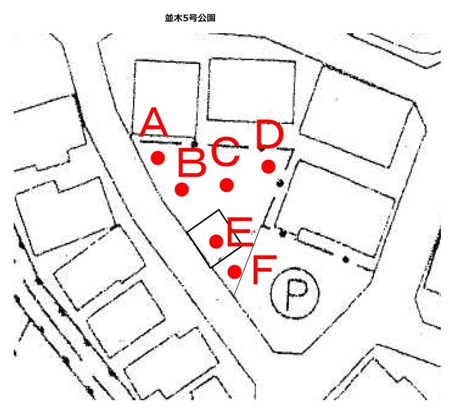 並木5号公園測定地点