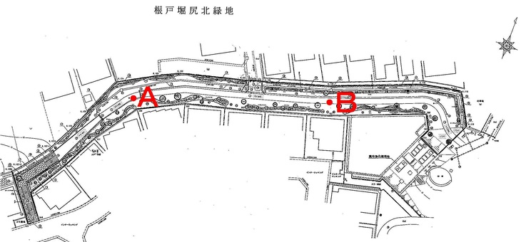 根戸堀尻北緑地測定地点