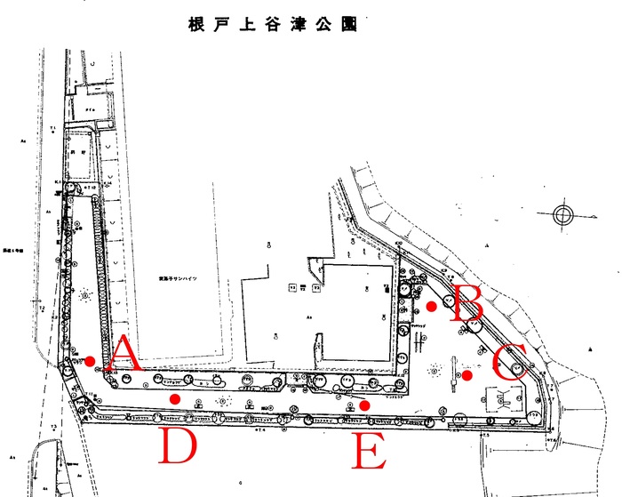 根戸上谷津公園測定地点