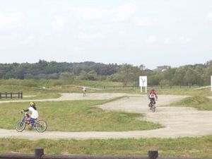 オフロード自転車コースの写真