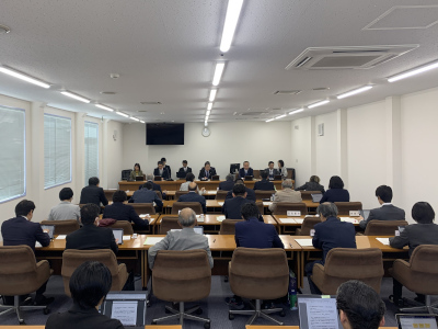 令和6年第4回定例会に関する懇談会の写真