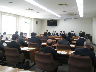 令和3年第1回定例会に関する懇談会の写真