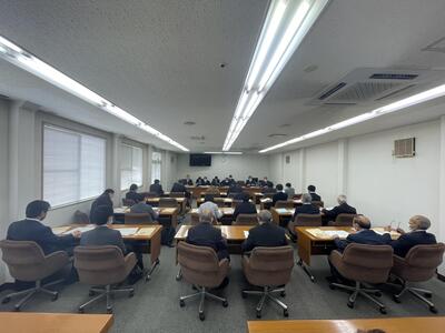 令和5年第1回定例会に関する懇談会の写真